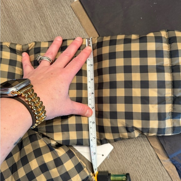 NWT Rebecca Minkoff Black and Tan Checkered Jacket - Picture 8 of 10